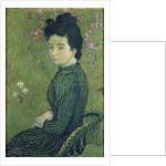 Portrait of Eva Meurier in a Green Dress, 1891 by Maurice Denis
