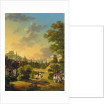 Meeting Between Napoleon I and Ferdinand III Grand Duke of Tuscany at Wurtzburg, October 1806, 1813 by Hippolyte Lecomte