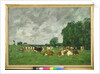 Pasture in Fervaques or, Cows in a Pasture, 1874 by Eugene Louis Boudin