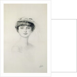 Portrait of Anna de Noailles by Paul Cesar Helleu