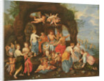 The Feast of the Gods by Jan van & Balen Hendrik van Kessel