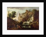 The Falls of Tivoli by Claude Joseph Vernet