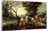 The Animals Entering Noah's Ark by Jan the Elder Brueghel