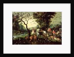 The Animals Entering Noah's Ark by Jan the Elder Brueghel