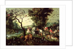 The Animals Entering Noah's Ark by Jan the Elder Brueghel