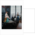 Studio with Young Women by Paul Duthoit