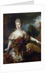 Portrait of Mademoiselle de Barral as Diana, c.1714 by Nicolas de Largilliere