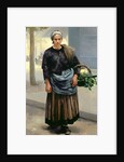 Marianne Orfrey, Vegetable Seller by Alfred Roll