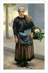 Marianne Orfrey, Vegetable Seller by Alfred Roll