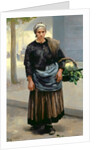 Marianne Orfrey, Vegetable Seller by Alfred Roll