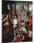 The Beheading of St. John the Baptist, 1525 by French School