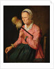 A Woman Spinning by David III Ryckaert