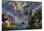 St. Anthony of Padua Preaching to the Fish by Victor Wolfvoet