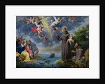 St. Anthony of Padua Preaching to the Fish by Victor Wolfvoet