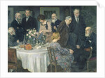 A Group of Artists, 1929 by Jules Alexandre Gruen or Grun