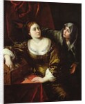 Martha and Mary or, Woman with her Maid by Italian School