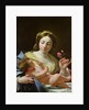 The Virgin and Child with a Rose by Simon Vouet