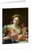 The Virgin and Child with a Rose by Simon Vouet