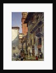 Via Mazzanti, Verona, 1880 by Jacques Carabain