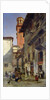 Via Mazzanti, Verona, 1880 by Jacques Carabain