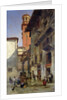 Via Mazzanti, Verona, 1880 by Jacques Carabain