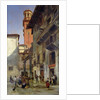 Via Mazzanti, Verona, 1880 by Jacques Carabain