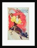 Poster advertising 'Saxoleine', safety lamp oil by Jules Cheret
