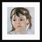 Head of a Young Girl by Mary Stevenson Cassatt