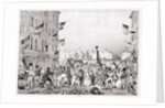 Barricade at the Rue Dauphine, 29th July 1830 by Victor Adam