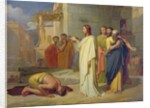 Jesus Healing the Leper, 1864 by Jean-Marie Melchior Doze