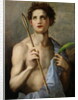 St. Sebastian Holding Two Arrows and the Martyr's Palm by Andrea del (after) Sarto