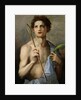 St. Sebastian Holding Two Arrows and the Martyr's Palm by Andrea del (after) Sarto