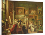 The Artist's Studio, 1833 by Amelie Legrand de Saint-Aubin