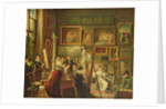 The Artist's Studio, 1833 by Amelie Legrand de Saint-Aubin