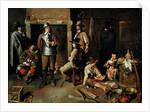 Soldiers at Rest in an Inn by Jean Michelin