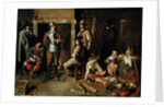 Soldiers at Rest in an Inn by Jean Michelin