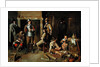 Soldiers at Rest in an Inn by Jean Michelin