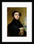 Portrait of Eugene Sue 1837 by Francois Gabriel Guillaume Lepaulle