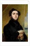 Portrait of Eugene Sue 1837 by Francois Gabriel Guillaume Lepaulle