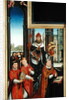 Polyptych of the Glorification of the Holy Trinity, panel depicting abbots, 1509-15 by Jean the Elder Bellegambe