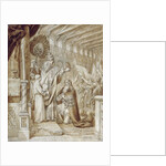 Coronation of Charlemagne by Joseph Paul Blanc