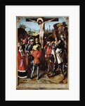 The Crucifixion, c.1460-75 by Master of the Gathering of the Manna
