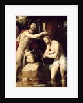 The Baptism of Christ by Cornelis Cornelisz. van Haarlem