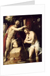 The Baptism of Christ by Cornelis Cornelisz. van Haarlem