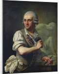 Portrait of Pierre Julien at Work, c.1770 by French School