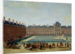 The Place Royale with the Royal Carriage, c.1655 by French School