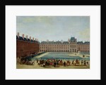 The Place Royale with the Royal Carriage, c.1655 by French School