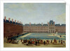 The Place Royale with the Royal Carriage, c.1655 by French School