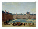 The Place Royale with the Royal Carriage, c.1655 by French School
