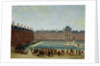 The Place Royale with the Royal Carriage, c.1655 by French School